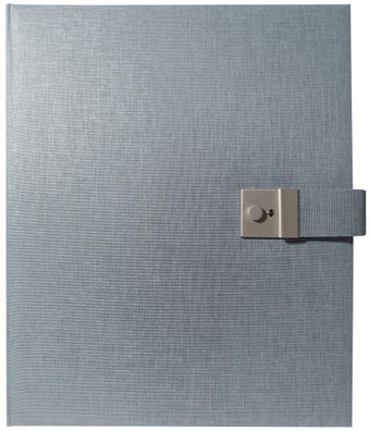 Goldbuch 53607 Dokumentenmappe Summertime Trend - 27,5 x 34 cm, blau/grau