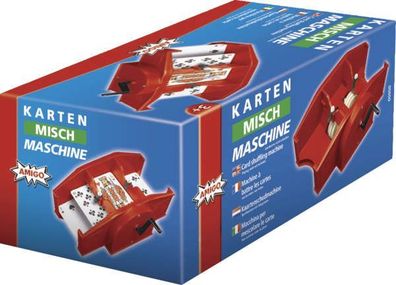 Kartenmischmaschine m. Kurbel