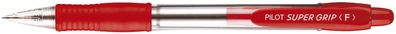 Pilot BPGP-10R-F-R Kugelschreiber Super Grip - F, rot