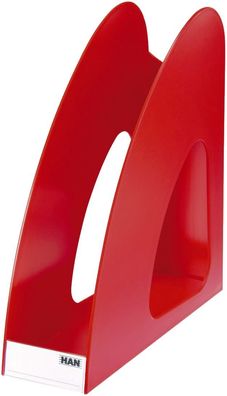 HAN 1610-17 Stehsammler TWIN - DIN A4/C4, standfest, modern, rot