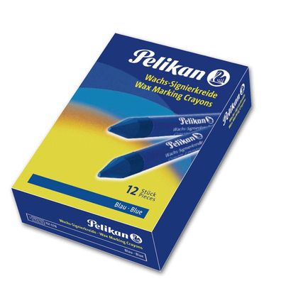 Pelikan® 701078 Wachs-Signierkreide 772/12 - blau