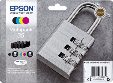 Epson C13T35864010 Original Tintenpatrone MultiPack Bk, , ,