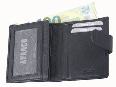 SN Kreditkartenhülle AVANCO, schwarz