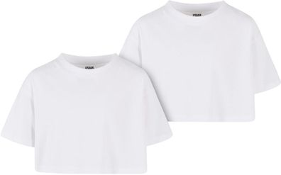 Urban Classics Mädchen Girls Short Kimono Tee 2-Pack UCK1555A