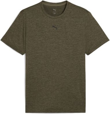 Puma Shirt Tad EssentiaLongsleeve Heather Cat Tee (CF small Cat) 525920
