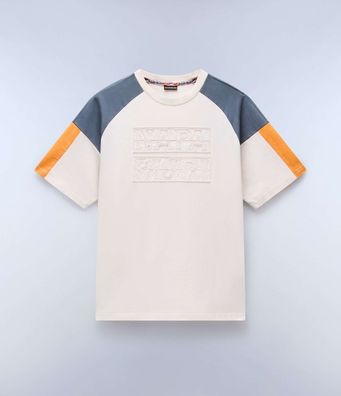 Napapijri Sweatshirt S-Cenci Ss NP0A4IM5 White Whisper-L