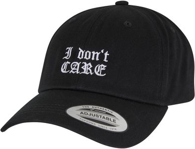 Mister Tee I Don't Care Low Profile Cotton Twill MT3543