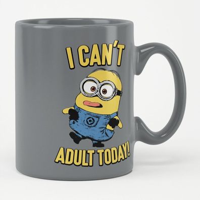 Minions Tasse/Kaffeebecher I Can't Adult Today! Mug