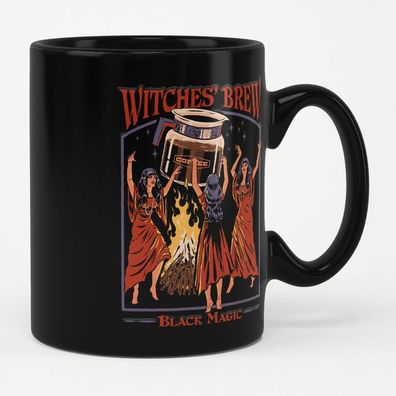 Steven Rhodes Tasse/Kaffeebecher Witches' Brew Black Magic Mug