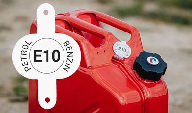 BW® Clip für Kraftstoffkenneichnung für Kraftstoffkanister Metall Benzinkanister - Ma