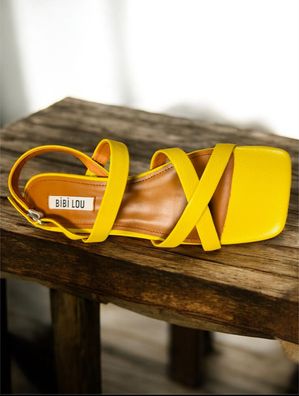 BiBi Lou Amarillo Damen Sandalen