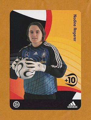 Nadine Angerer (DFB - Frauen-Nationalmannschaft ) - Adidas-Karte