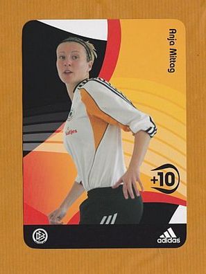 Anja Mittag (DFB - Frauen-Nationalmannschaft ) - Adidas-Karte