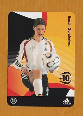 Kerstin Garefrekes (DFB - Frauen-Nationalmannschaft ) - Adidas-Karte