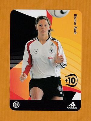 Bianca Rech (DFB - Frauen-Nationalmannschaft ) - Adidas-Karte
