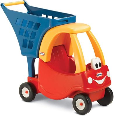 Little Tikes Cozy Einkaufswagen - Kinder Spielzeugwagen 18 Monate-6 Jahre Rot/Gelb