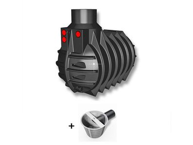 Aktions Zisterne Garten 3000 - 15000 Liter, Kunststoffzisterne, Regenwasser