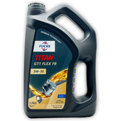 5 L Fuchs Titan GT1 Flex FR 5W-30 | MB 226.52 | 229.51 | 229.52 | Renault RN17