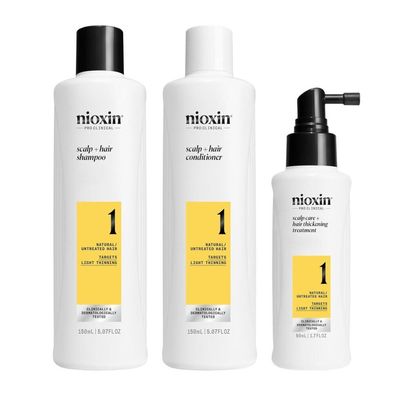 Nioxin-Versuchsset System 1 150 ml+ 150 ml+ 40/ml50