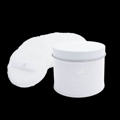 Ha-Ra Naturals Abschminkpads mit Aufbewahrungsdose