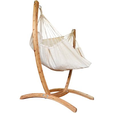 MacaMex Uve Deluxe Natur Hängestuhl