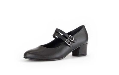 Gabor Shoes Spangenpumps - Schwarz Leder