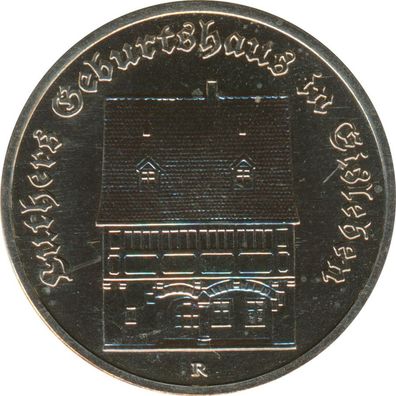 DDR 5 Mark 1983 A Luthers Geburtshaus in Eisleben*