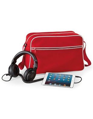 Retro Shoulder Bag BagBase 7 Farben 40 x 28 x 18 cm BG14 (C)