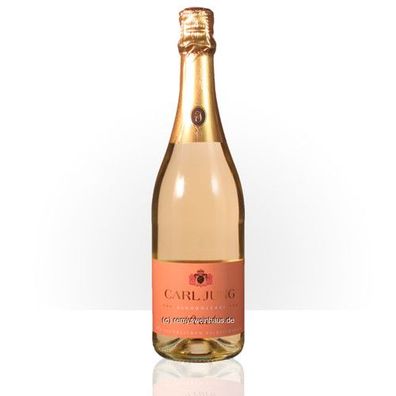 Carl Jung GmbH PEACH alkoholfreies schäumendes Getränk mit Pfirsicharoma 0.75