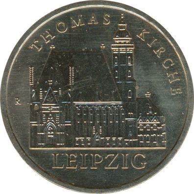DDR 5 Mark 1984 A Thomas Kirche in Leipzig*