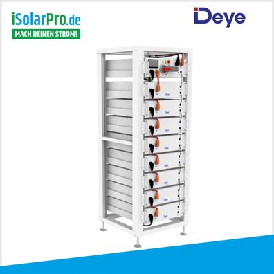 Deye 3U-LRack-System - Hochvolt Batteriespeicher für 8× BOS-GM5.1 Modulen