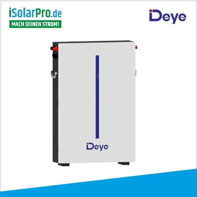 6,14kWh Deye RW-M6.1-B Batteriespeicher 120Ah 51,2V LiFePO4 Niedervoltbatterie