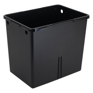 Hailo Bio-Eimer 4l aus Kunststoff schwarz fuer Öko Vario XL
