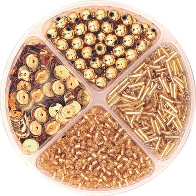 KNORR prandell 216116760 Perlen- und Pailletten-Mix Verpackung Höhe: 1 cm Verpackung