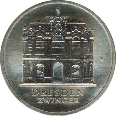 DDR 5 Mark 1985 A Zwinger in Dresden*