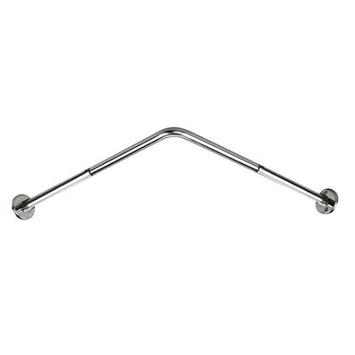 Delabie Vorhangstange EVers. ausziehbar 700-900mm, dst. hgl. pol