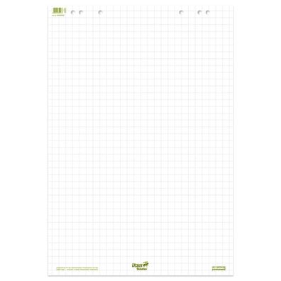 Ursus 608580020 Flipchartblock, 68x99cm, 20 Blatt, kariert