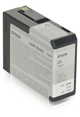 EPSON C13T580700 EPSON Tinte T580700 Light Schw