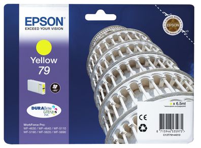 Epson C13T79144010 Epson DURABrite Ultra Ink 79 Tintenpatrone yellow T 7914
