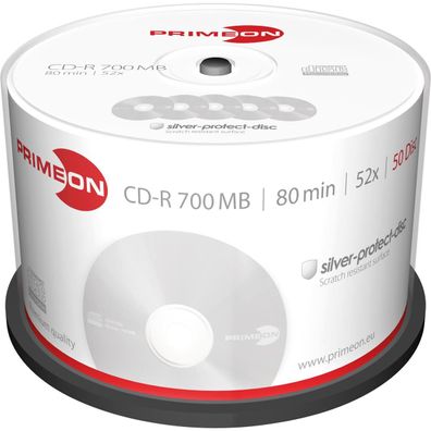 Primeon 2761102 Primeon CD-R 50er Spindel