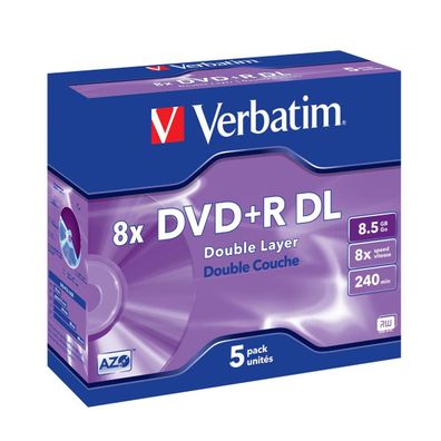 Verbatim 43541 Verbatim DVD+R 8,5 GB 5er
