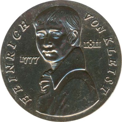 DDR 5 Mark 1986 A Heinrich von Kleist*