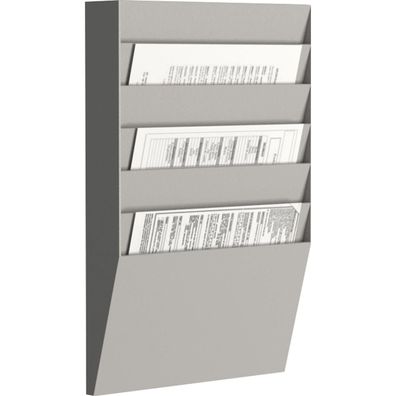 Paperflow A4H1X6.02 Sortiertafel 6 Fä. grau