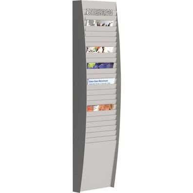 Paperflow A4V1X25.02 Sortiertafel 25 Fä. grau