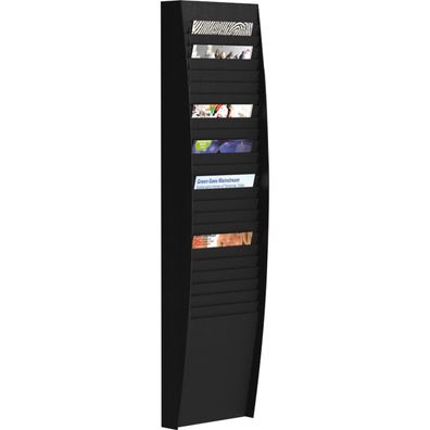 Paperflow A4V1X25.01 Sortiertafel 25 Fä. schwarz