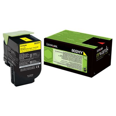 Lexmark 80C2HY0 Lexmark Toner 80C2HY0 gelb