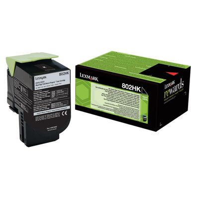 Lexmark 80C2HK0 Lexmark Toner 80C2HK0 schwarz