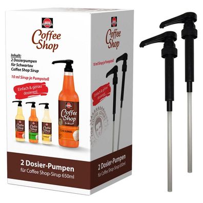 Schwartau 33650 CoffeeShop Sirup Pumpen 2er