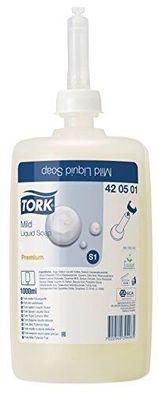 6x TORK 420501 Tork Fl-Seife Prem. Mild 1l