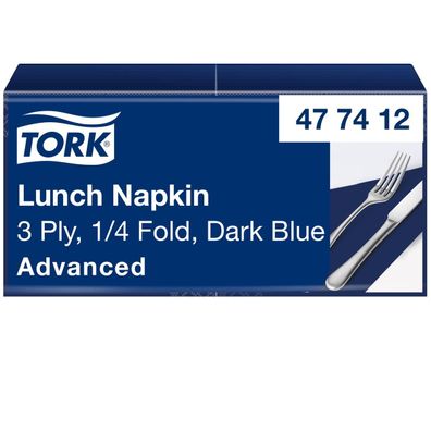 TORK 477412 Tork Servietten Dunkelblau